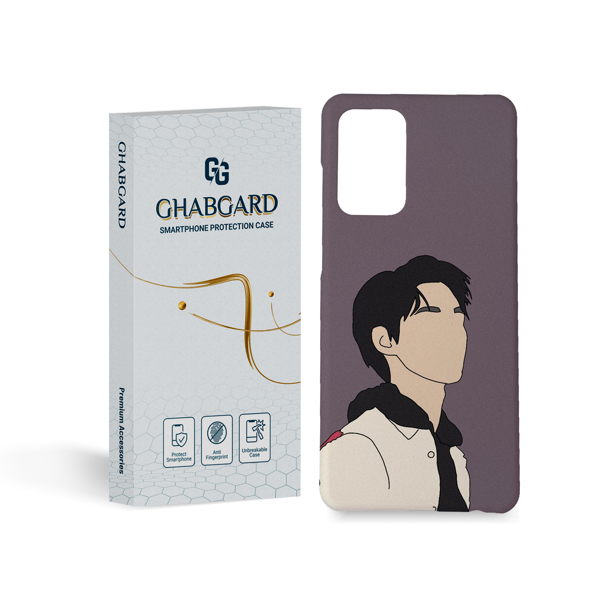 کاور قاب گارد مدل پسرانه مناسب برای گوشی موبایل سامسونگ  galaxy a72