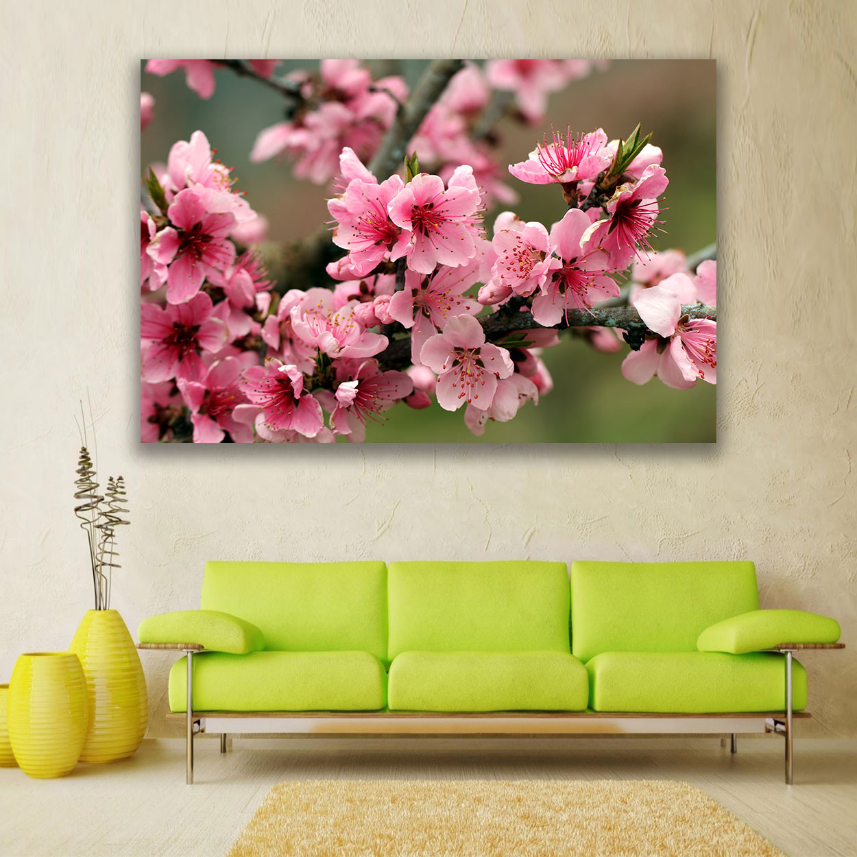 تابلو شاسی طرح گل کد 75