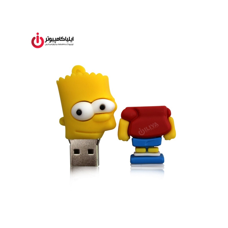 فلش مموری عروسکی کینگ فست مدل SM-13 طرح پسر سیمسون ظرفیت 32 گیگابایت