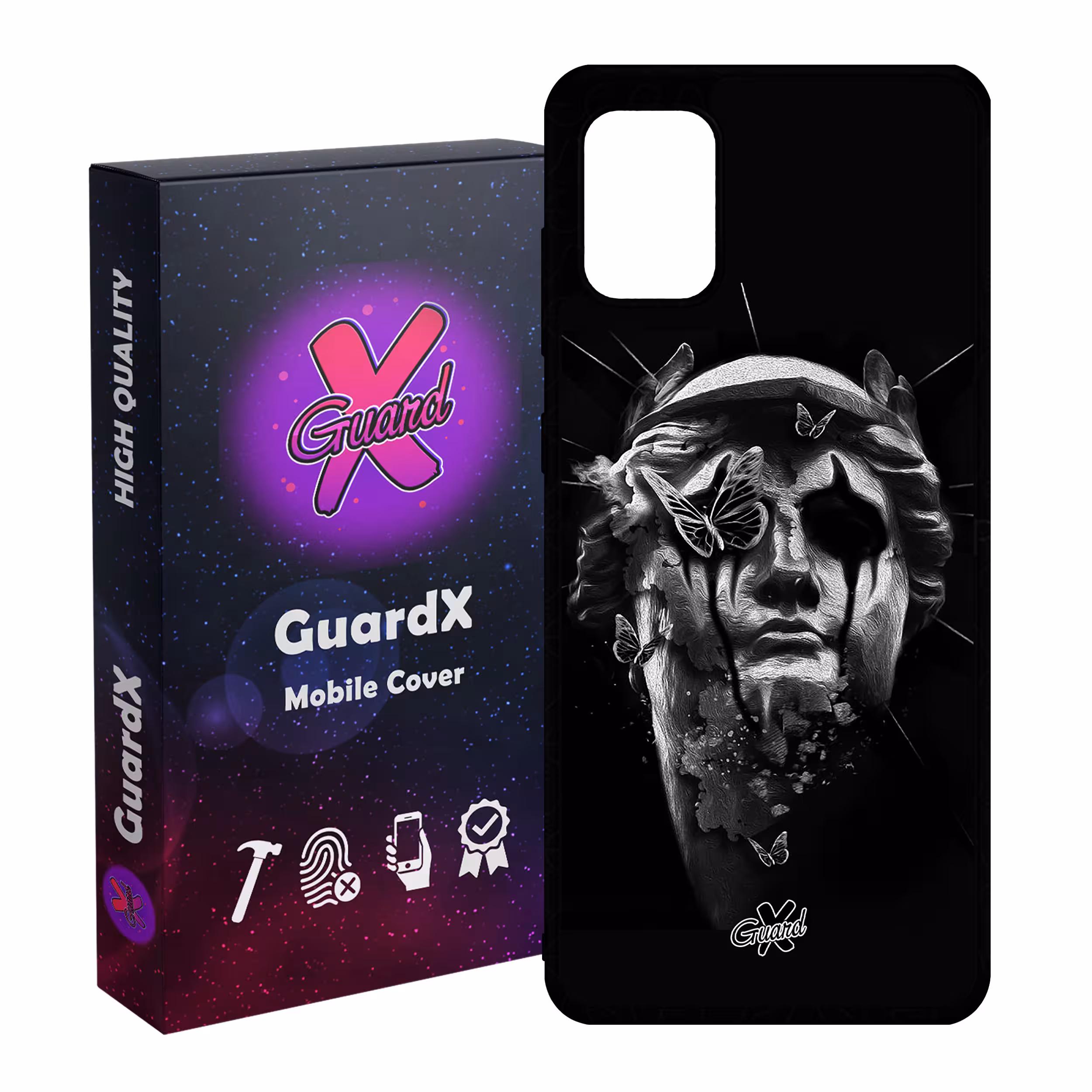 کاور گارد ایکس طرح مرد مدل Glass10278 مناسب برای گوشی موبایل سامسونگ Galaxy A31