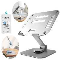 نگهدارنده لپ تاپ و مک بوک سه محوره آلومینیومی کوتتسی COTECi SD-42 Aluminum Alloy Laptop Stand 52006