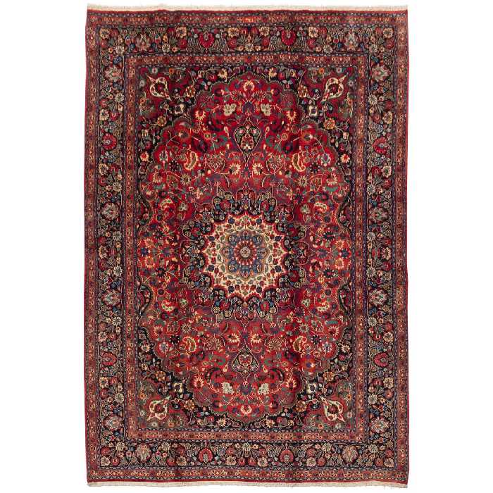 فرش قدیمی دستباف شش متری سی پرشیا کد 187279