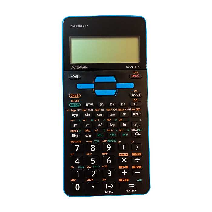 ماشین حساب شارپ مدل EL-W531H-BL