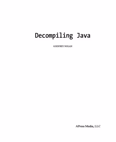 خرید و دانلود نسخه کامل کتاب Decompiling Java