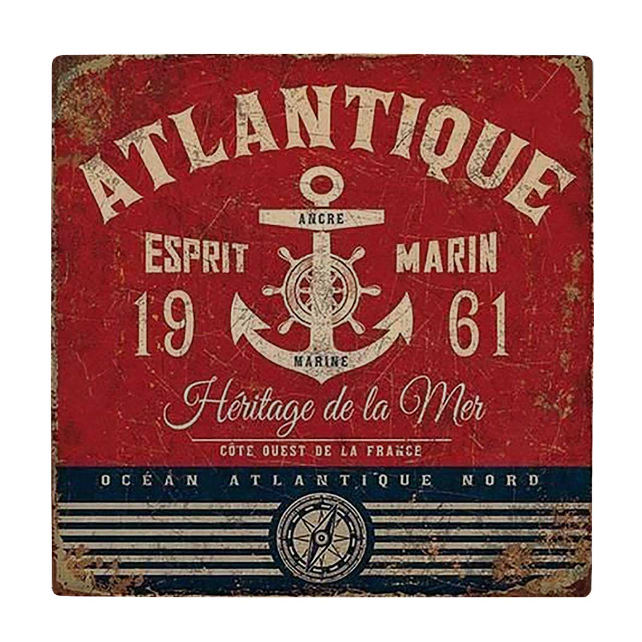  کاشی کارنیلا طرح نقاشی لنگر کد wkk3137