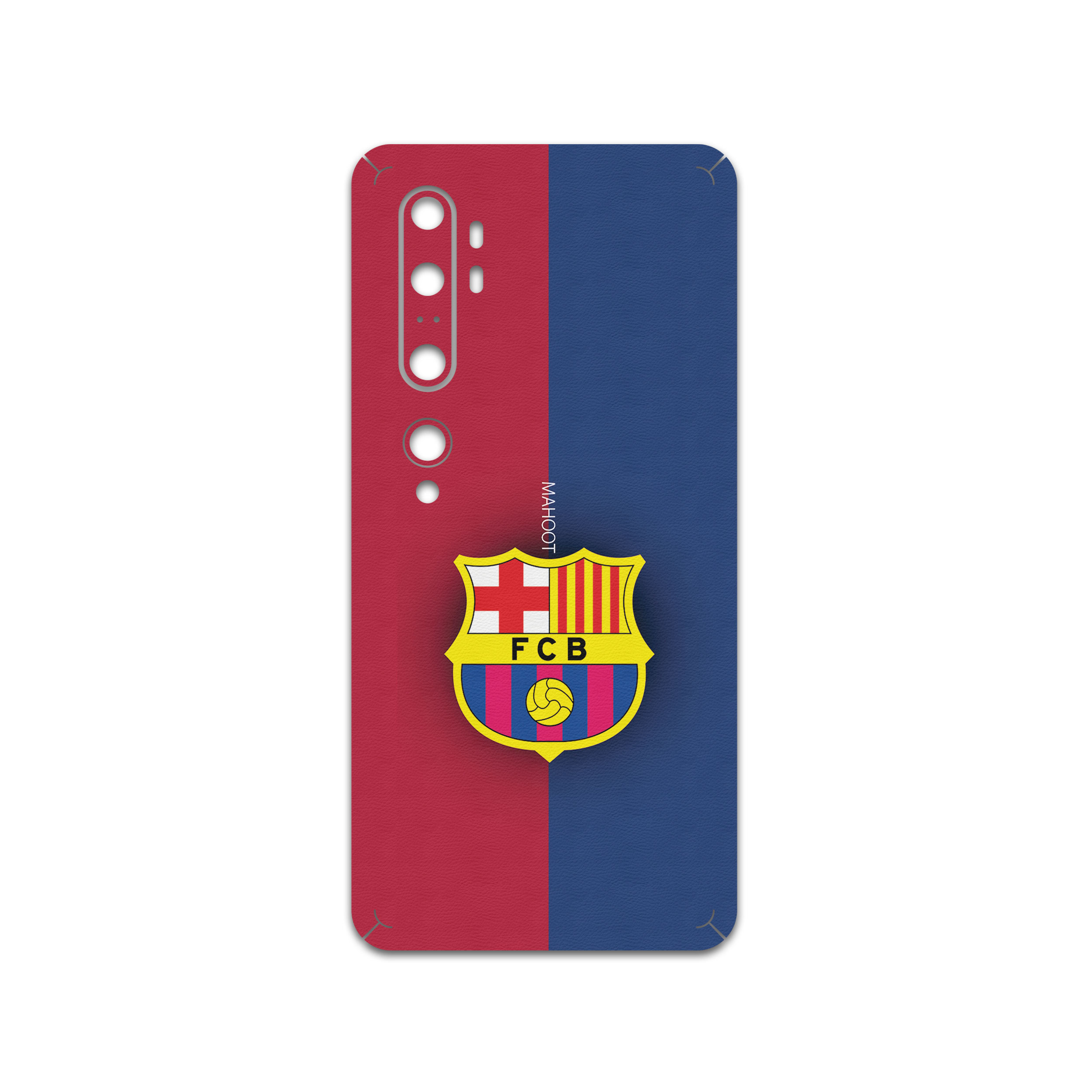 برچسب پوششی ماهوت مدل BARCELONA-FC مناسب برای گوشی موبایل شیائومی Mi Note 10