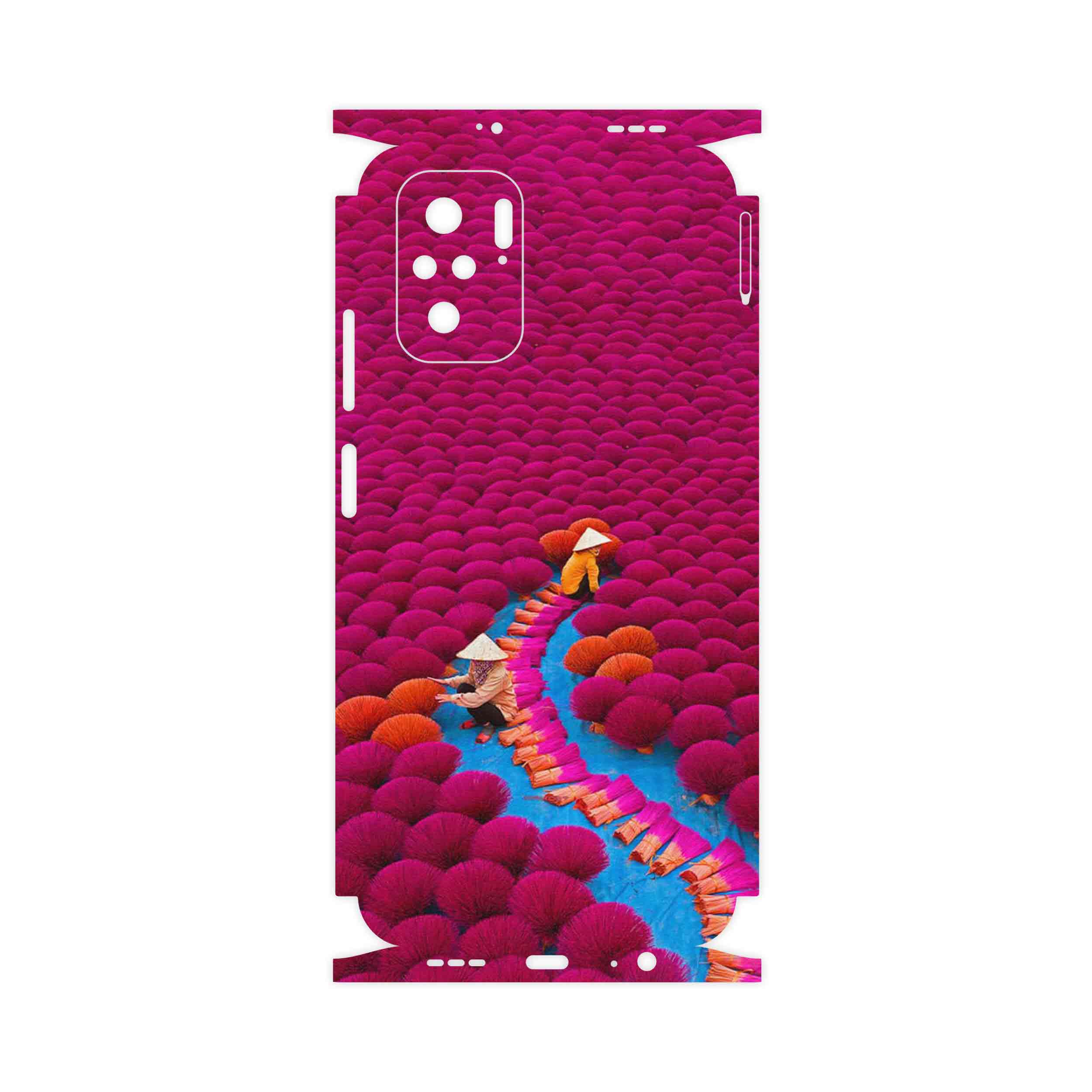 برچسب پوششی ماهوت مدل Vietnam Incense Wood Farms-FullSkin مناسب برای گوشی موبایل شیائومی Poco M5s