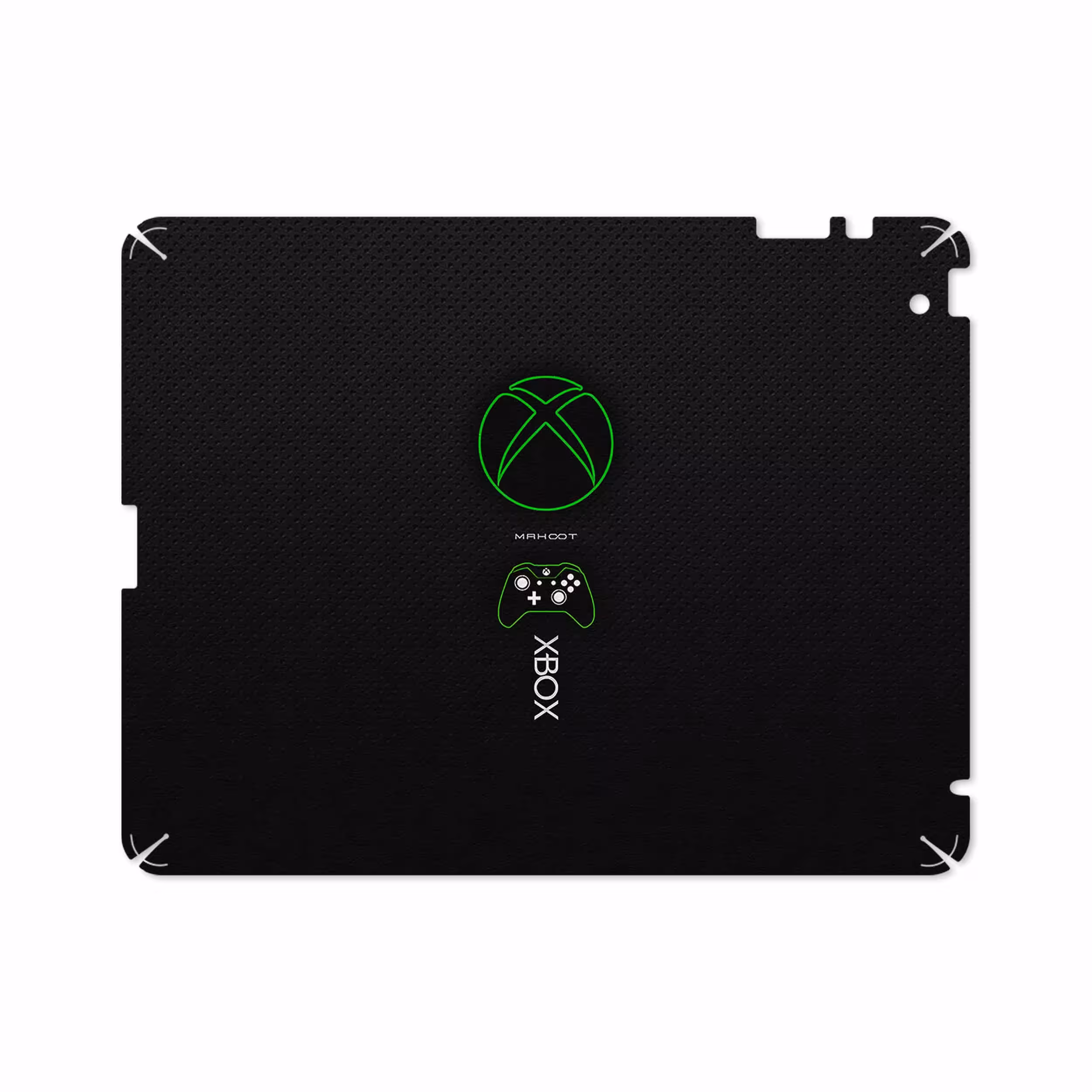 برچسب پوششی ماهوت مدل XBOX مناسب برای تبلت اپل iPad 2 2011 A1397