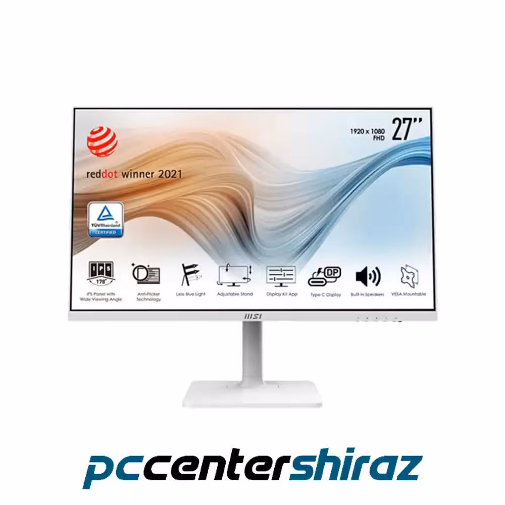 مانیتور ام اس آی سایز 27 اینچ مدل MSI Modern MD271PW