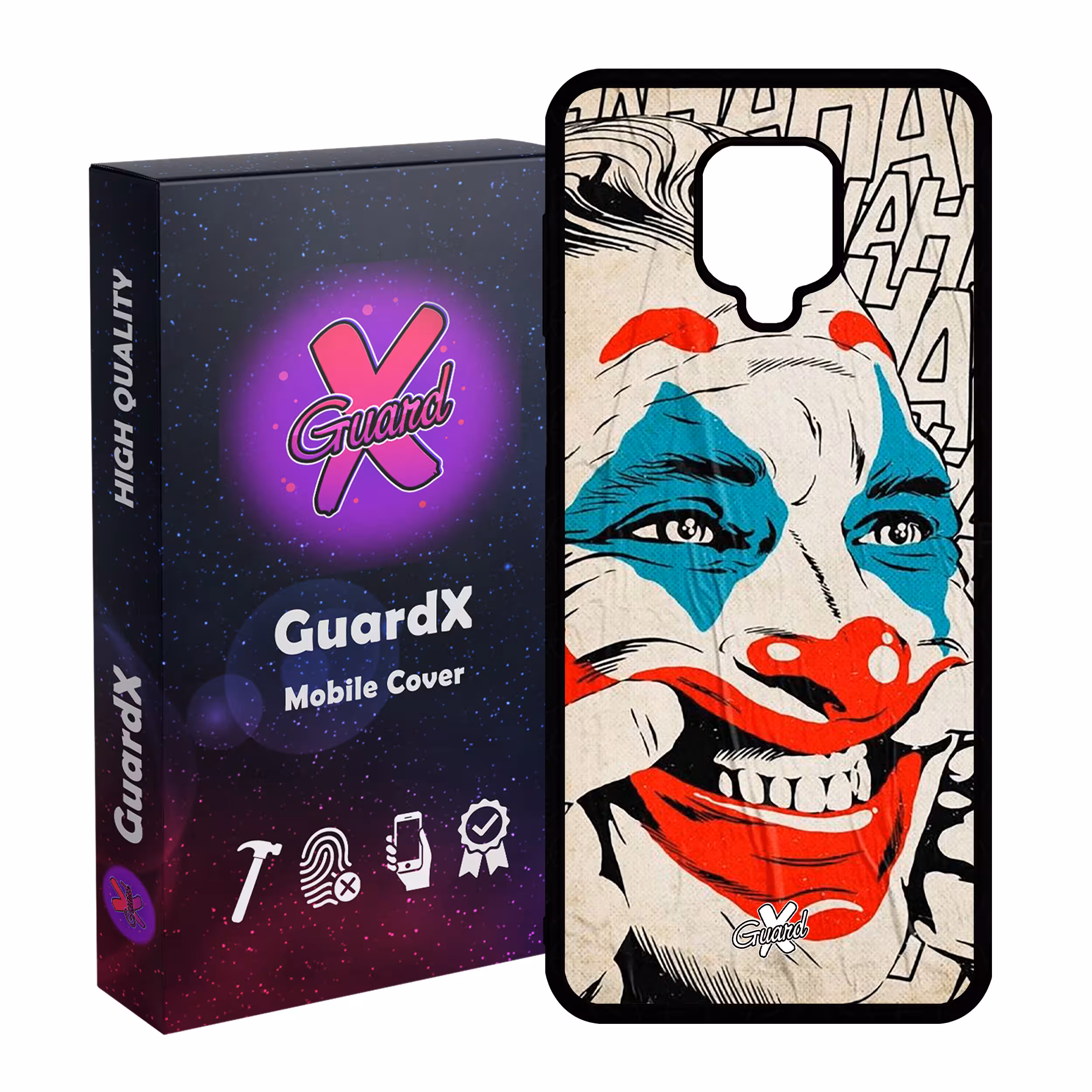 کاور گارد ایکس طرح Joker مدل Glass10128 مناسب برای گوشی موبایل شیائومی Redmi Note 9S / Note 9 Pro / Note 9 Pro Max