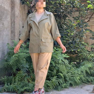 مانتو کتی زنانه لنین مدل اسپرت