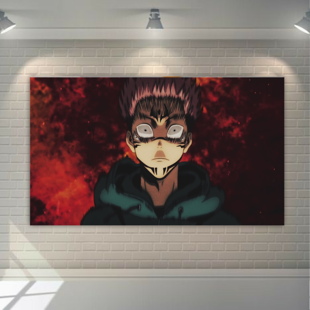 تابلو شاسی طرح انیمه جوجوتسو کایسن مدل KG269