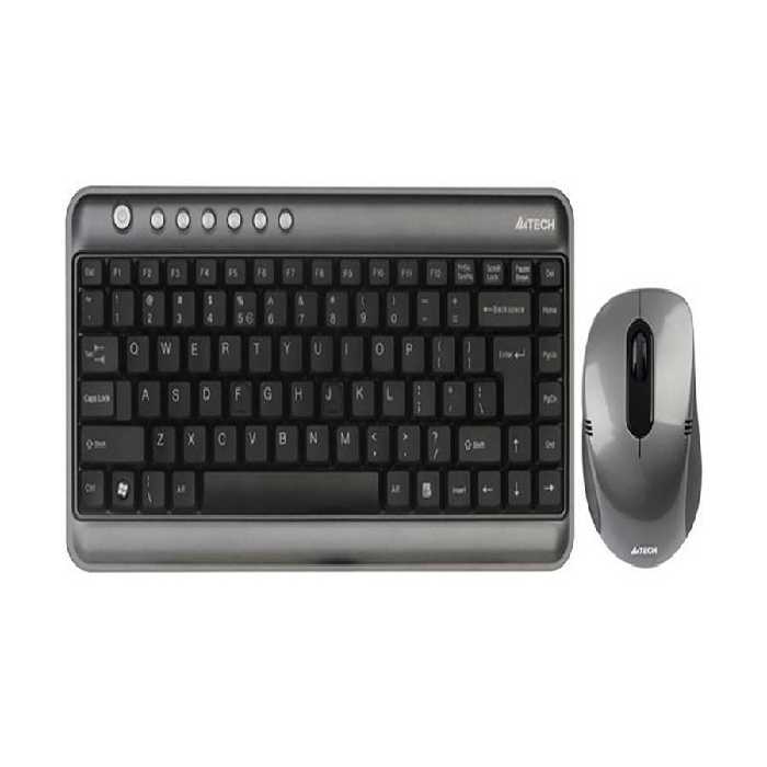کیبورد و ماوس بی سیم ای فورتک مدل 7300N
