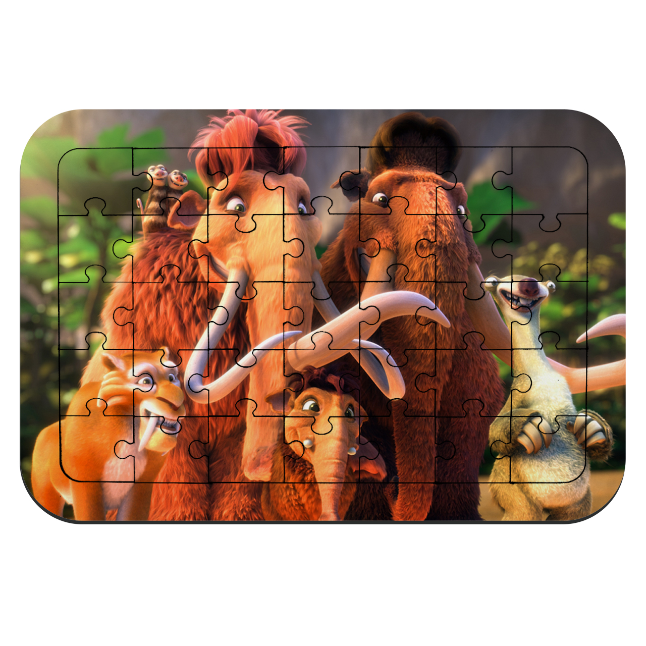 پازل 35 تکه طرح انیمیشن عصر یخبندان مدل NI1235 