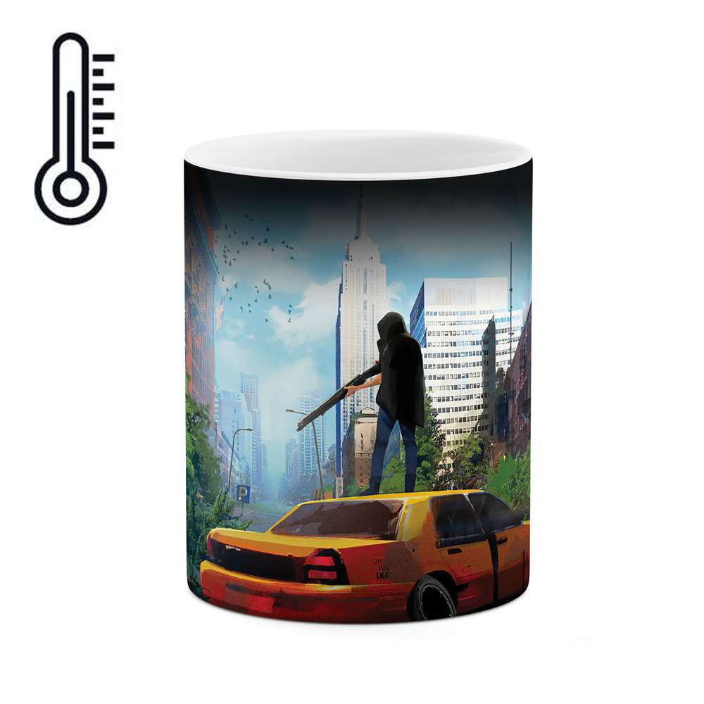 ماگ حرارتی طرح رو تاکسی مدل mgph02422