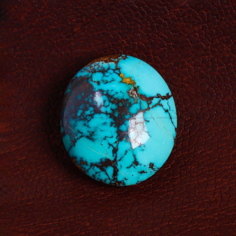 نگین فیروزه شجری کد 13870 - جواهری مشاهیر