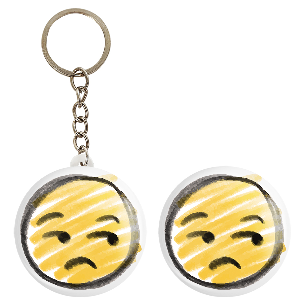 پیکسل خندالو مدل ایموجی کد 3046 به همراه جاکلیدی