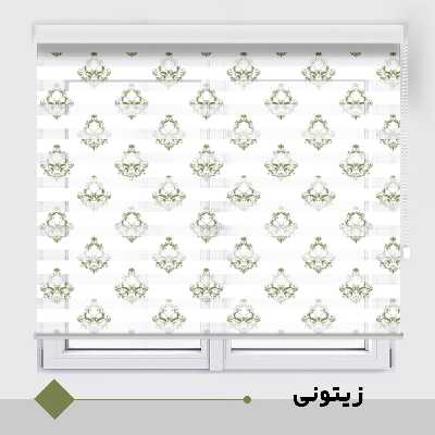  پرده زبرا مدل TO-1 سایز 125x180 سانتی متر