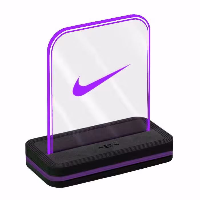 چراغ رومیزی نئون مدل NK_PURPLE_AC