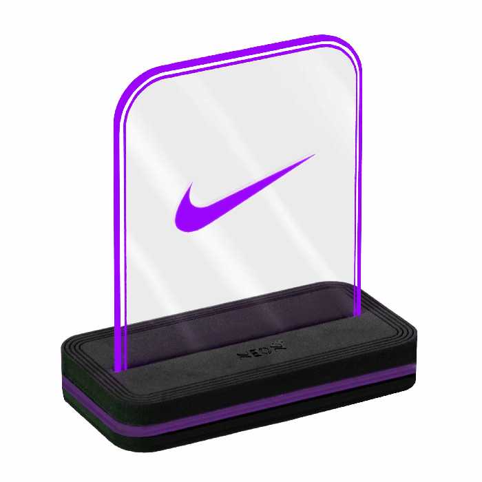 چراغ رومیزی نئون مدل NK_PURPLE_AC