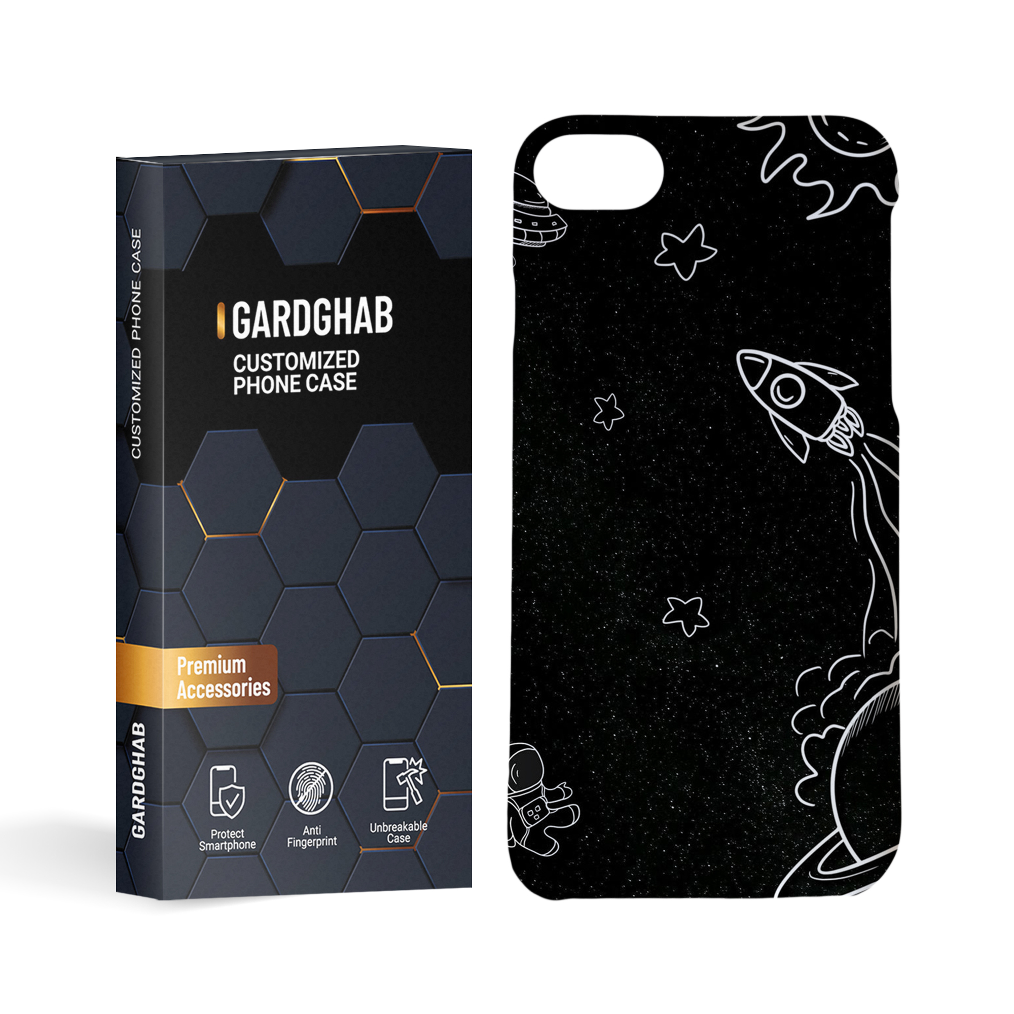    کاور گارد قاب مدل فانتزی مناسب برای گوشی موبایل اپل iphone 7 / 8 / se2020