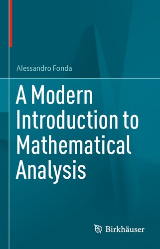خرید و دانلود نسخه کامل کتاب A Modern Introduction to Mathematical Analysis