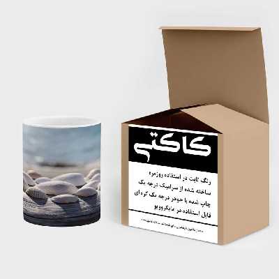 ماگ کاکتی طرح صدف مدل mgs16722