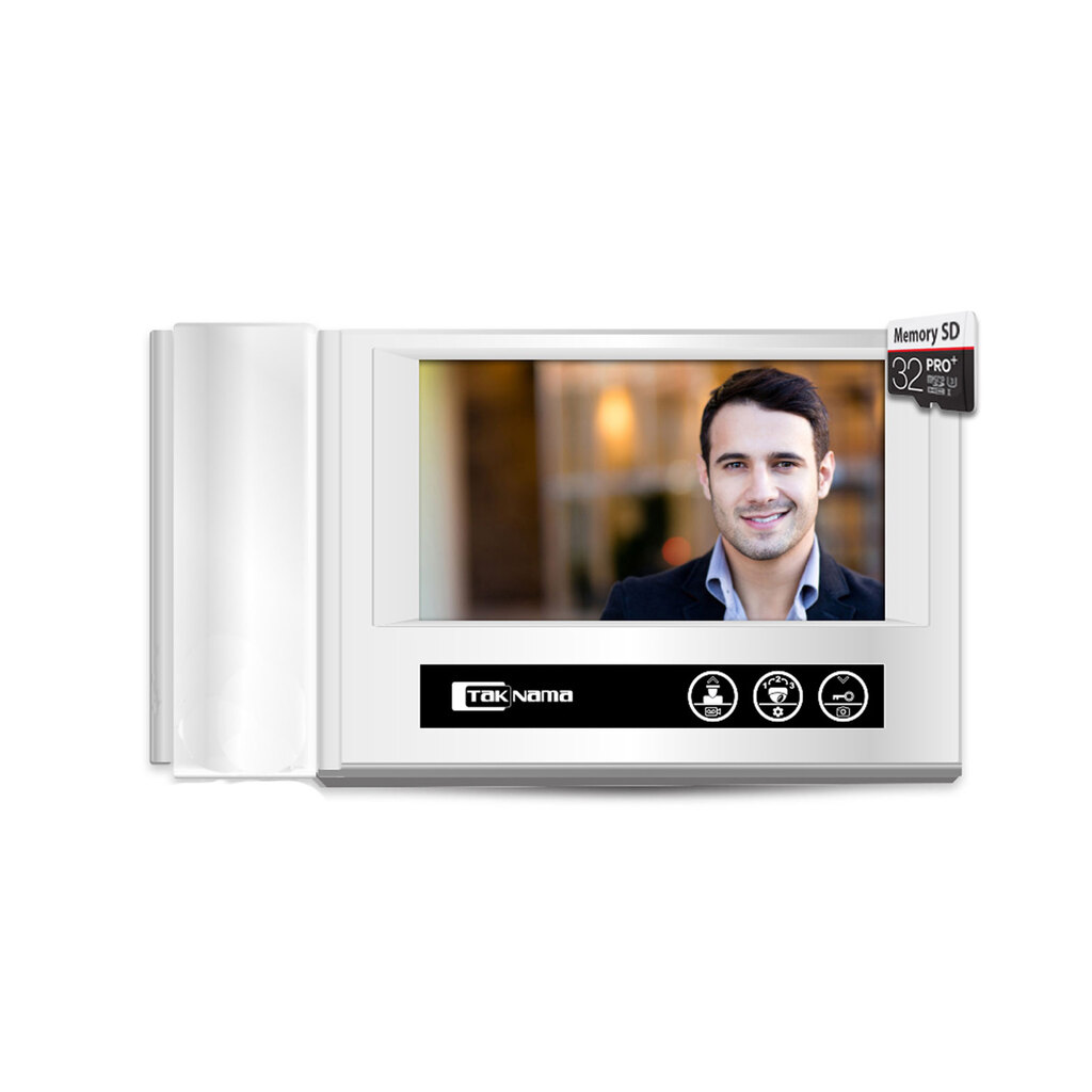 مانیتور آیفون تصویری حافظه دار تک نما مدل VDP-D70M