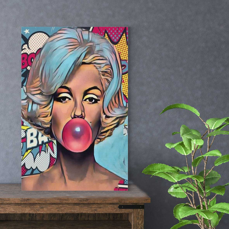 تابلو شاسی طرح مرلین مونرو کد 21109 | دنیای قاب