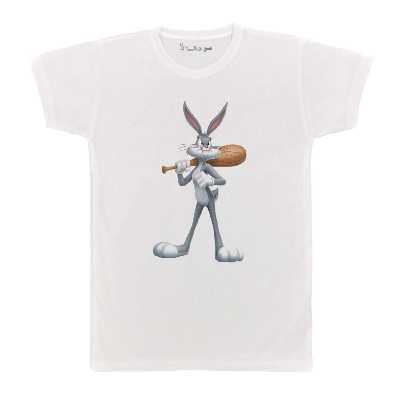 تی شرت بچگانه پرمانه طرح باگز بانی کد pmt.4035