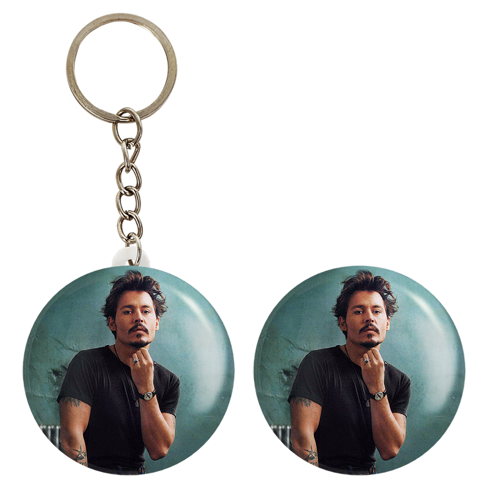 پیکسل خندالو مدل جانی دپ کد 3296 به همراه جاکلیدی