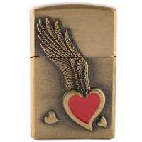 فندک مدل قلب قرمز LOVE کد 858