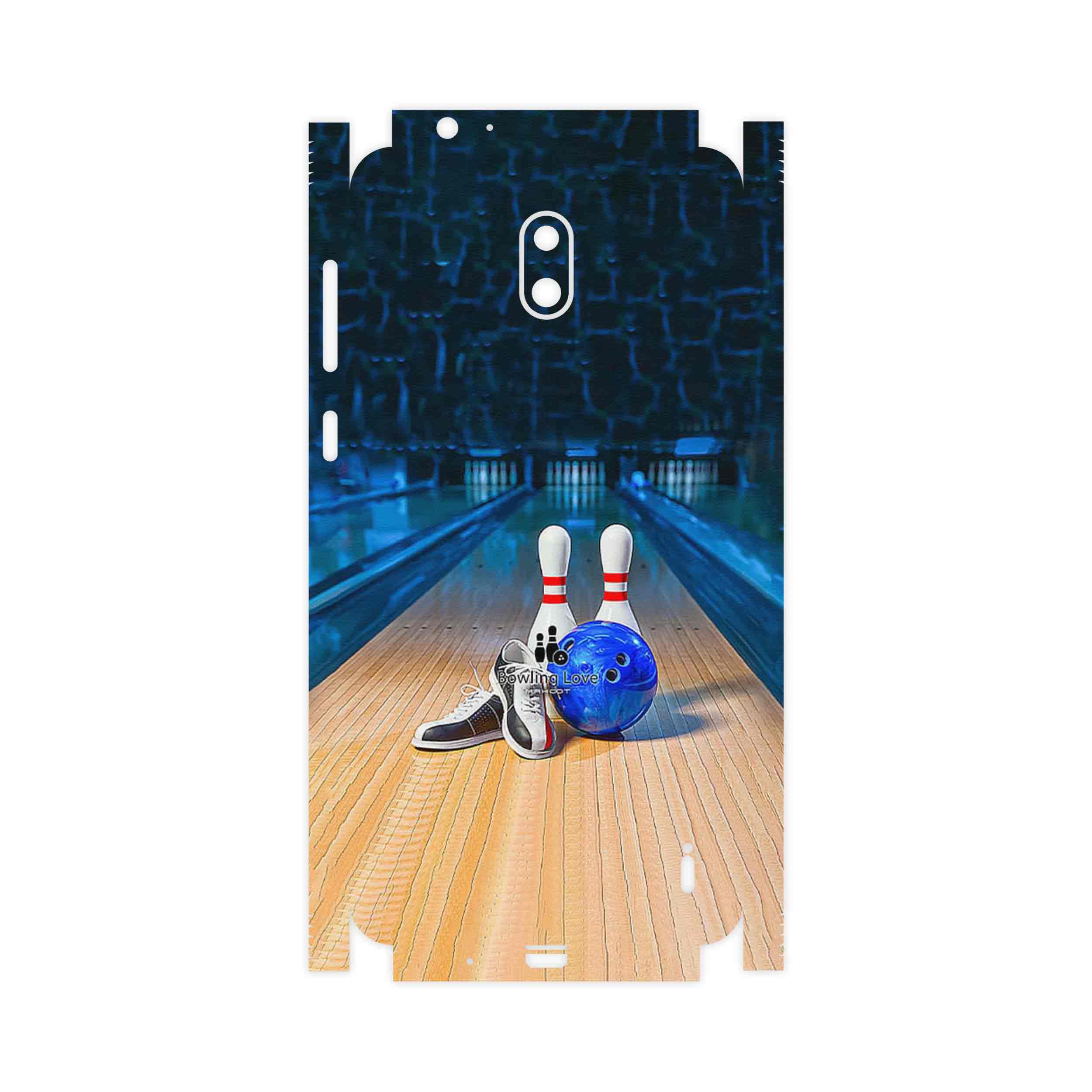 برچسب پوششی ماهوت مدل Bowling-FullSkin مناسب برای گوشی موبایل نوکیا 2