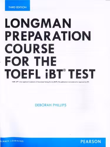 خرید و دانلود نسخه کامل کتاب Longman Preparation Course For The TOEFL Test, 3rd Edition
