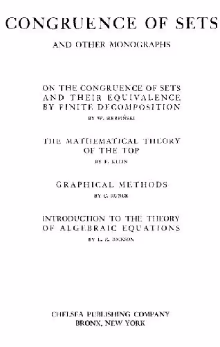 خرید و دانلود نسخه کامل کتاب Congruence of Sets and Other Monographs