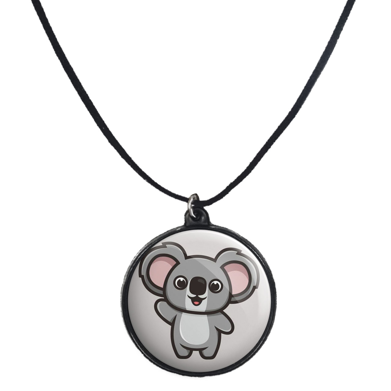 گردنبند پرمانه طرح حیوانات کیوت کد pmb.21450 مدل دو طرفه 