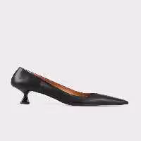 استیلتو مشکی زنانه چرمی سیاه اورجینال Elle