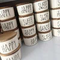 بانکه سرامیک گرد کوچک