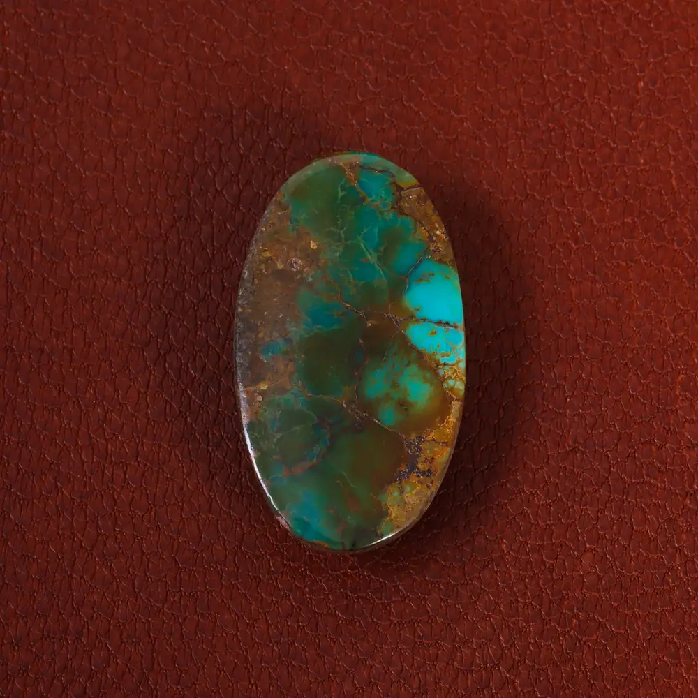 نگین فیروزه شجری کد 28212 - جواهری مشاهیر