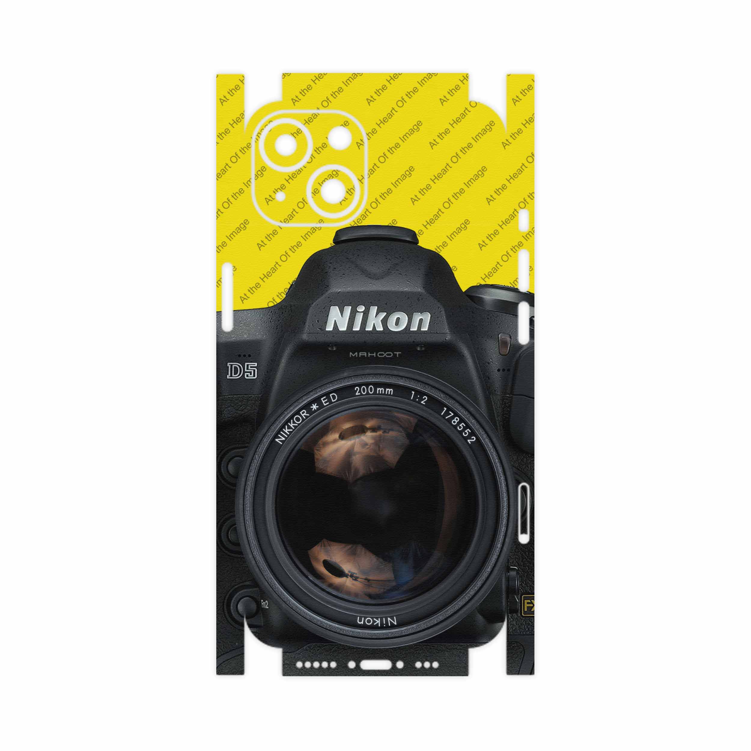 برچسب پوششی ماهوت مدل Nikon-Logo-FullSkin مناسب برای گوشی موبایل اپل iPhone 13