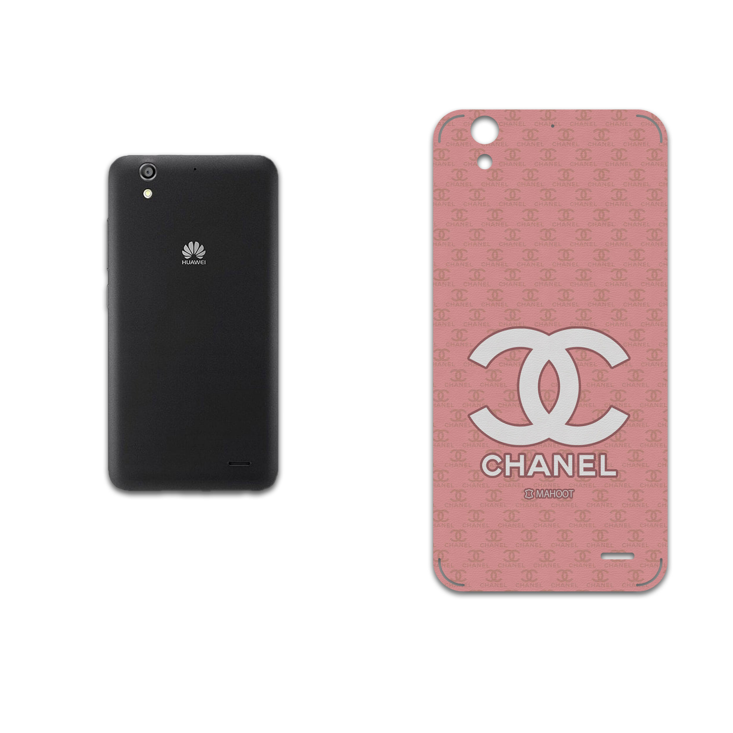 برچسب پوششی ماهوت مدل CHANEL-Logo مناسب برای گوشی موبایل هوآوی Ascend G630