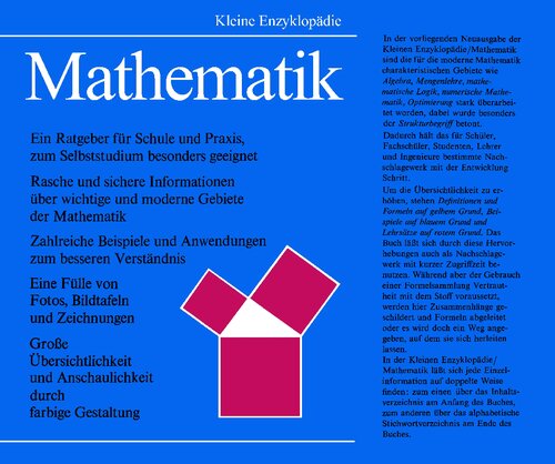 خرید و دانلود نسخه کامل کتاب Kleine Enzyklopädie Mathematik