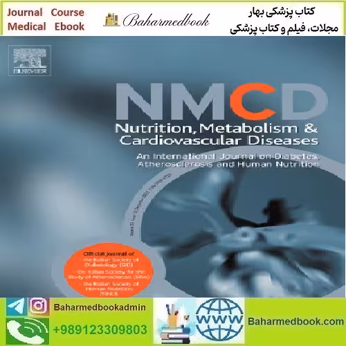 Nutrition Metabolism and Cardiovascular Diseases Volume 34 I