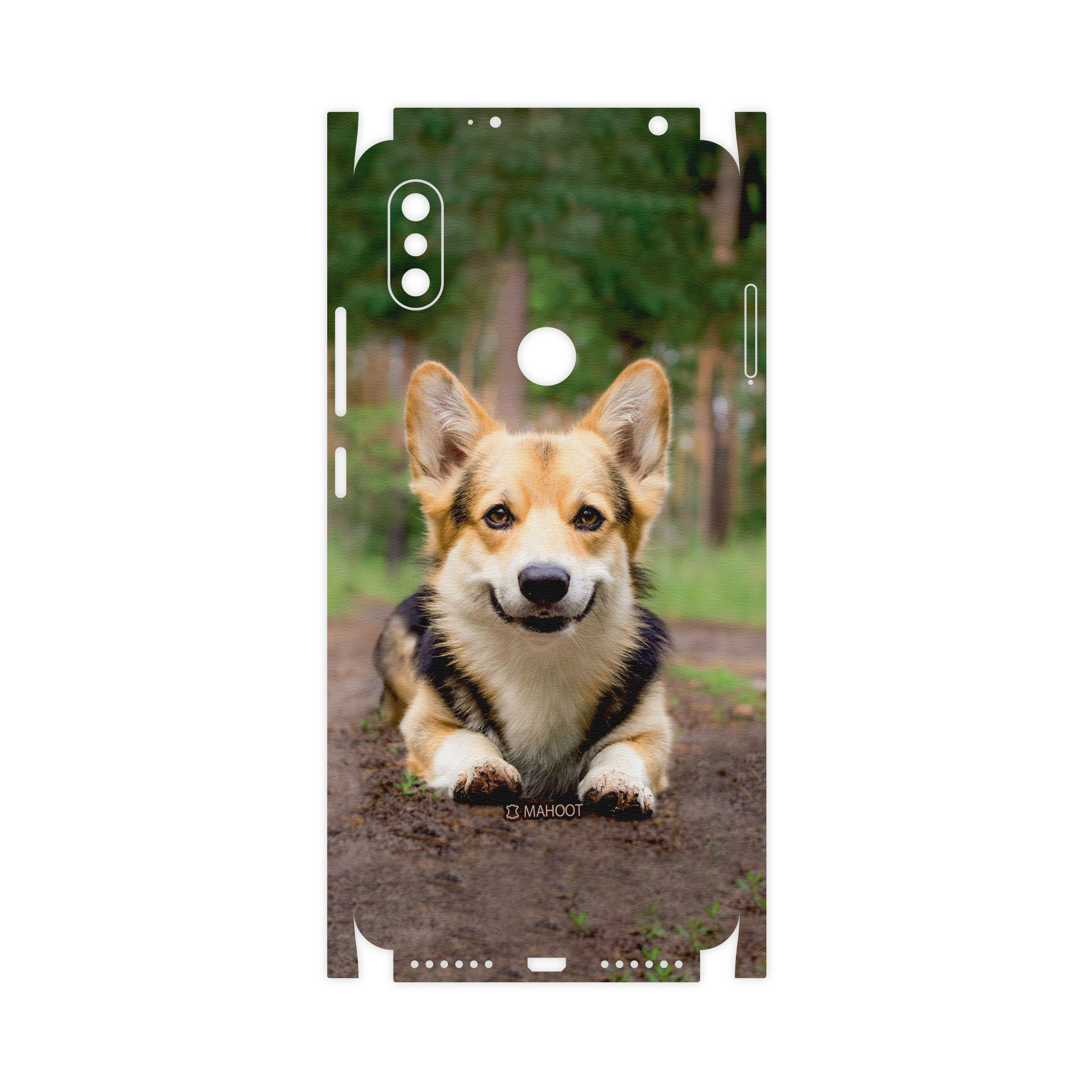 برچسب پوششی ماهوت مدل Dog-2-FullSkin مناسب برای گوشی موبایل شیائومی Redmi S2