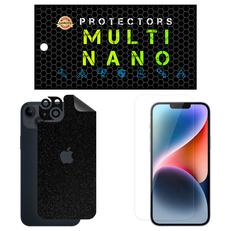 محافظ صفحه نمایش مولتی نانو مدل X-SFG مناسب برای گوشی موبایل اپل iPhone 14 Plus به همراه برچسب پوششی | کالا برتری