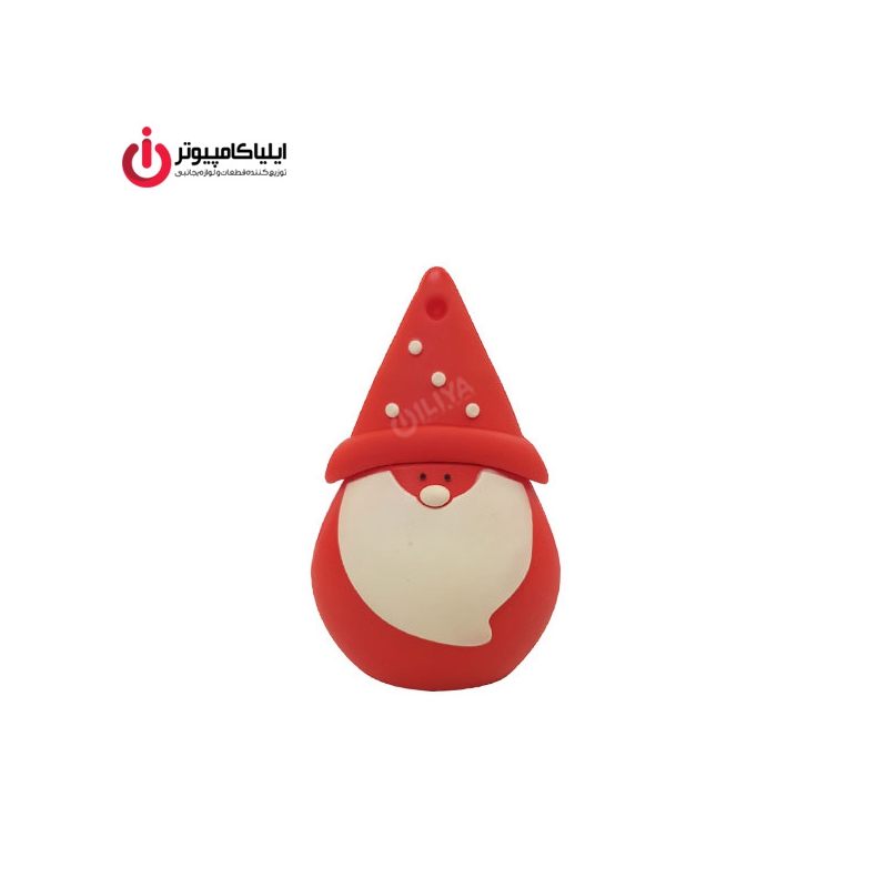 فلش مموری عروسکی کینگ فست مدل NO-16 طرح بابا نوئل ظرفیت 32 گیگابایت