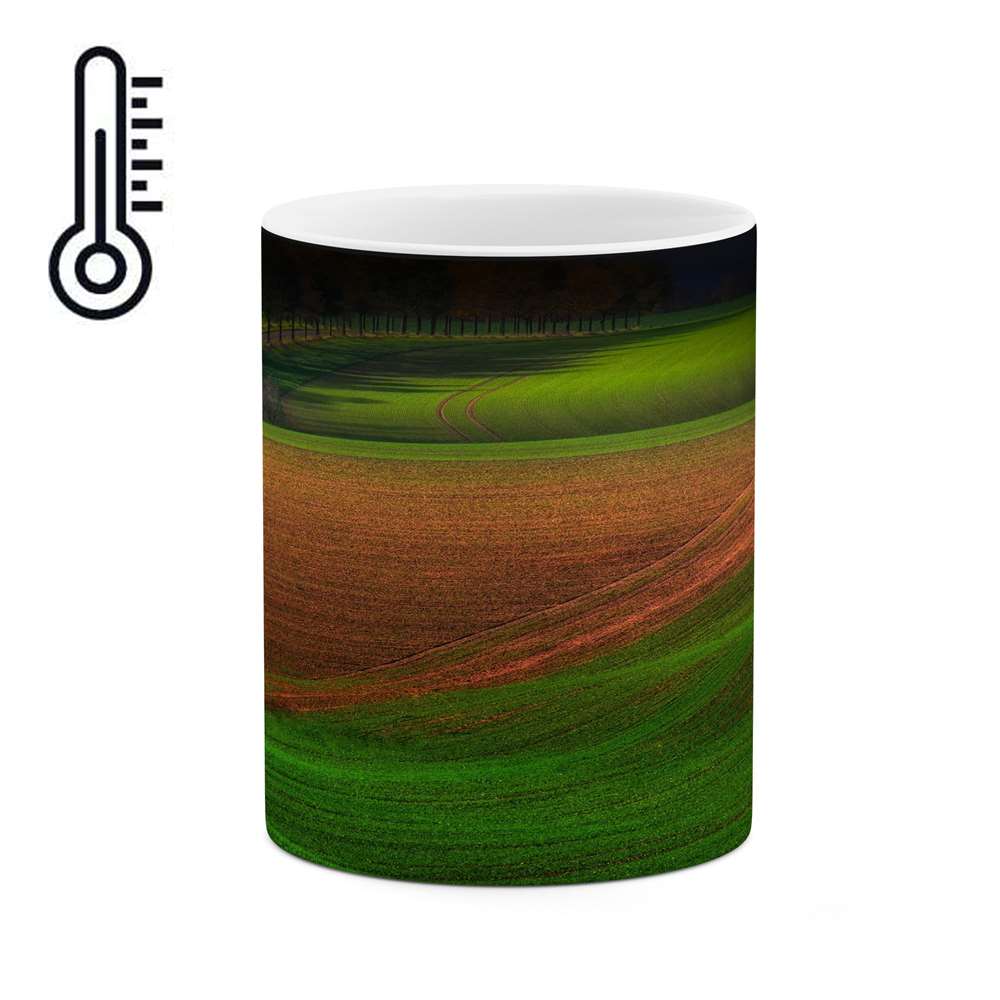 ماگ حرارتی کاکتی طرح منظره مدل mgh16885