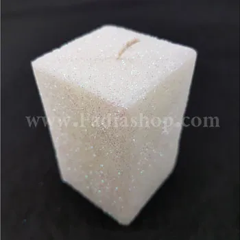 شمع مکعب 6 تایی سفید