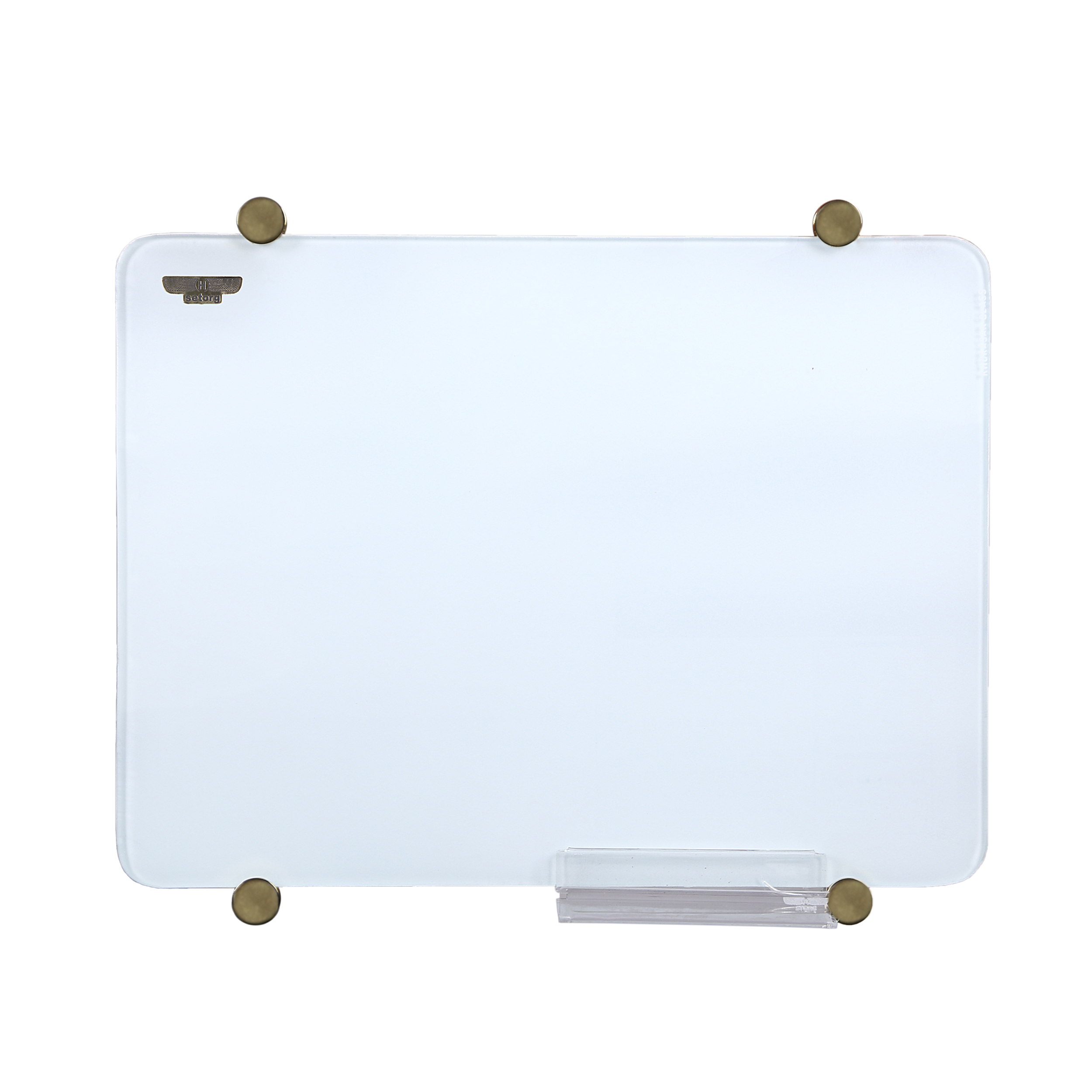 تخته وایت برد شیشه ای سترگ مدل S81 سایز 80x100 سانتی متر