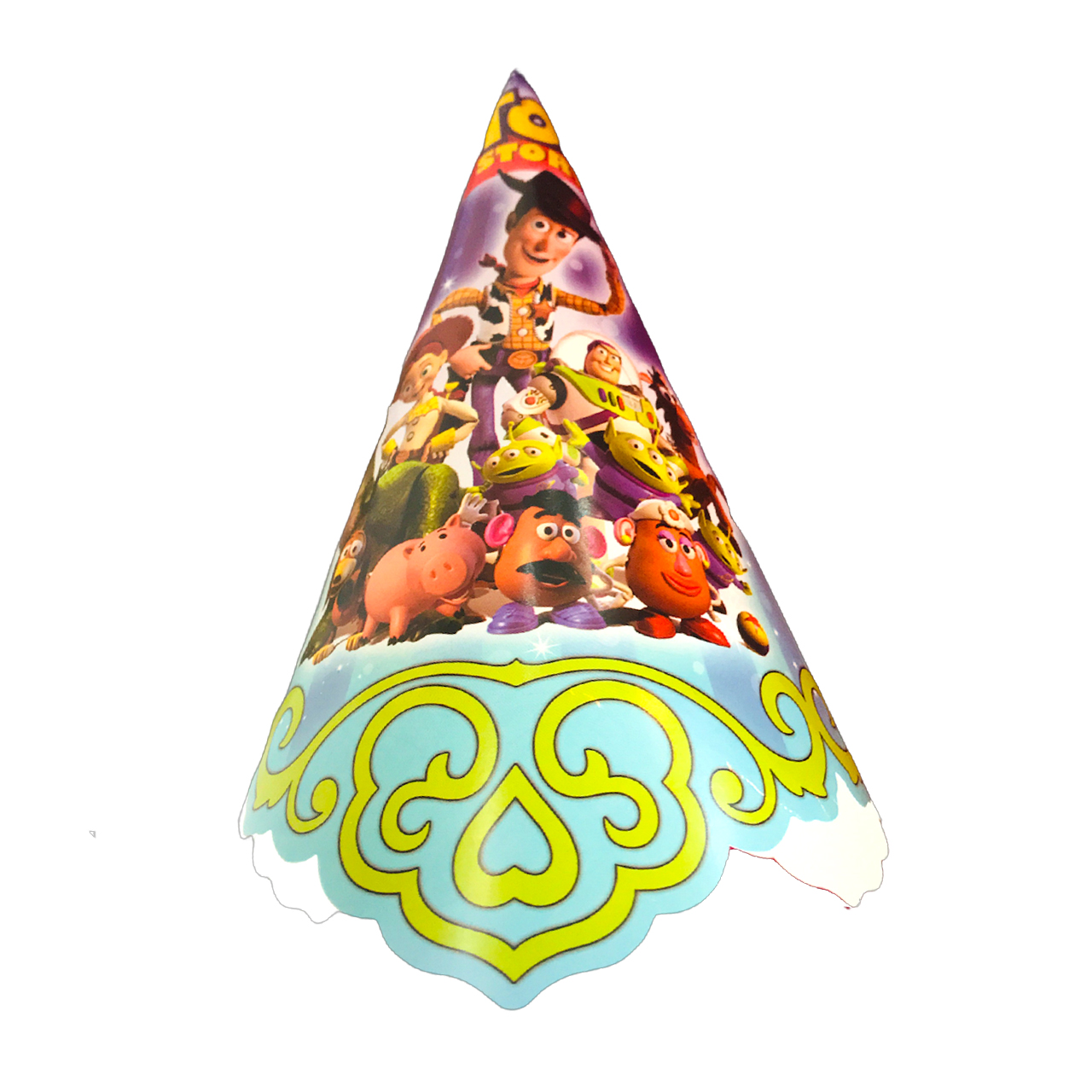 کلاه تولد مسترتم طرح داستان اسباب بازی بسته 8 عددی